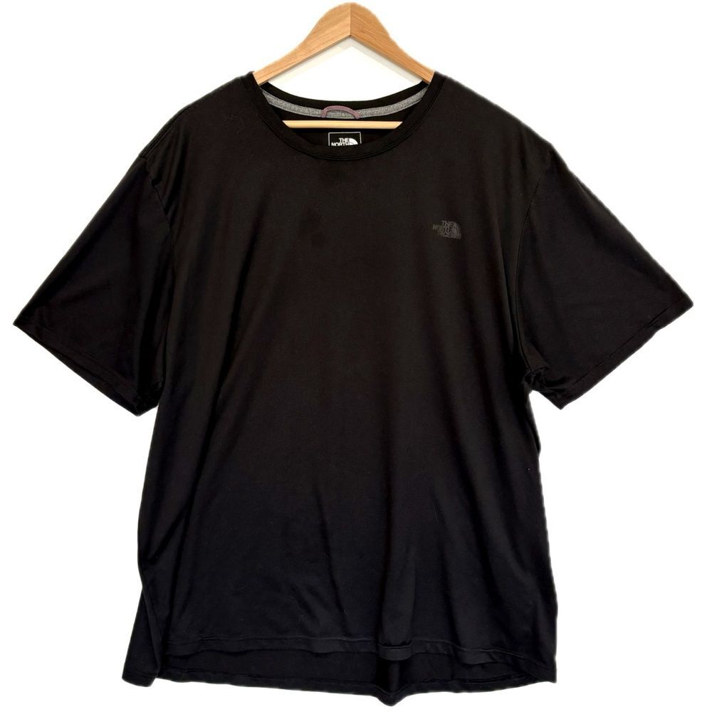 The North Face Athletic Short Sleeve Tee Mens Size XXL Black Basic Crewneck